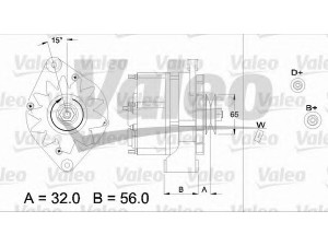 VALEO 436721 kintamosios srovės generatorius 
 Elektros įranga -> Kint. sr. generatorius/dalys -> Kintamosios srovės generatorius
1204091, 1204349, 3493741, 3493791