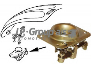 JP GROUP 8187700906 gaubto užraktas 
 Užrakinimo sistema -> Užraktai, išoriniai
113823509, 152823509B