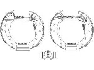 HELLA PAGID 8DB 355 003-981 stabdžių trinkelių komplektas 
 Techninės priežiūros dalys -> Papildomas remontas
4241J5, 4251J5, 4241J1, 4241J5