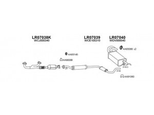 VENEPORTE 070016 išmetimo sistema