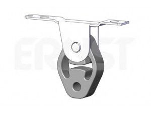 ERNST 495271 laikiklis, išmetimo sistema 
 Dviratė transporto priemonės -> Išmetimo sistema -> Atskiros surinkimo dalys -> Gnybtas
6Q0 253 144 G, 6X0 253 144 G
