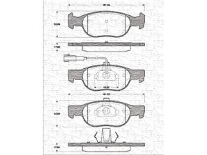 MAGNETI MARELLI 363702161199 stabdžių trinkelių rinkinys, diskinis stabdys 
 Techninės priežiūros dalys -> Papildomas remontas
71713143, 9947936