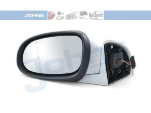 JOHNS 50 51 37-22 išorinis veidrodėlis 
 Kėbulas -> Keleivių kabina -> Veidrodėlis
168 810 1376