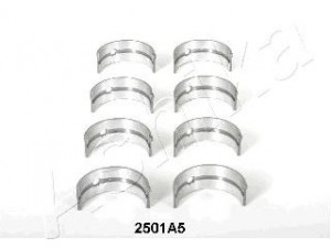 ASHIKA 86-2501A5 alkūninio veleno guolių rinkinys 
 Variklis -> Alkūninio veleno pavara -> Alkūninis velenas -> Pagrindiniai guoliai, alkūninis velenas