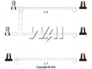 WAIglobal SL436 uždegimo laido komplektas