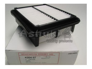 ASHUKI K004-57 oro filtras 
 Techninės priežiūros dalys -> Techninės priežiūros intervalai
06537948/MAHLE, 13780-81A00, 13780-82A00