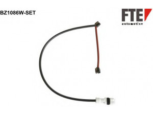 FTE BZ1086W-SET įspėjimo kontaktas, stabdžių trinkelių susidėvėjimas 
 Stabdžių sistema -> Susidėvėjimo indikatorius, stabdžių trinkelės
964 612 211 00, 964 612 363 00
