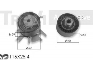 TREVI AUTOMOTIVE KD1320 paskirstymo diržo komplektas 
 Techninės priežiūros dalys -> Papildomas remontas
0830K0, 083192, 0831K0, 0831T5