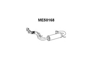 VENEPORTE ME50168 priekinis duslintuvas 
 Išmetimo sistema -> Duslintuvas
6384901719
