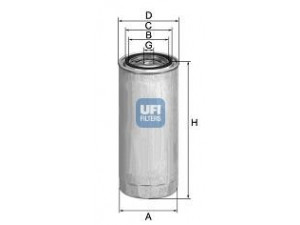 UFI 24.120.00 kuro filtras 
 Techninės priežiūros dalys -> Papildomas remontas
20875672, 20972295, 20405160, 20972293