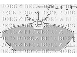 BORG & BECK BBP1466 stabdžių trinkelių rinkinys, diskinis stabdys 
 Techninės priežiūros dalys -> Papildomas remontas
410601531R, 6000008895, 7701202050