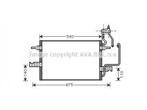 AVA QUALITY COOLING OL5349 kondensatorius, oro kondicionierius 
 Oro kondicionavimas -> Kondensatorius
13128931, 1850086, 13128931