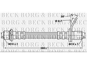 BORG & BECK BBH6751 stabdžių žarnelė 
 Stabdžių sistema -> Stabdžių žarnelės
9008094066