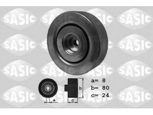 SASIC 1626058 kreipiantysis skriemulys, V formos rumbuotas diržas 
 Diržinė pavara -> V formos rumbuotas diržas/komplektas -> Laisvasis/kreipiamasis skriemulys
11282243702, 11282245166, 1340540
