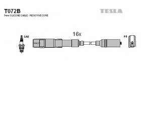TESLA T072B uždegimo laido komplektas 
 Kibirkšties / kaitinamasis uždegimas -> Uždegimo laidai/jungtys
1121500318, 1121500418
