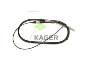 KAGER 19-0774 trosas, stovėjimo stabdys 
 Stabdžių sistema -> Valdymo svirtys/trosai
6014201185