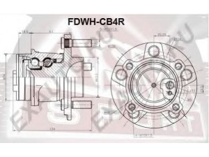 ASVA FDWH-CB4R rato stebulė 
 Ašies montavimas/vairavimo mechanizmas/ratai -> Rato stebulė/montavimas -> Rato stebulė
1 506 577, 1230942, 1309814, 1355129