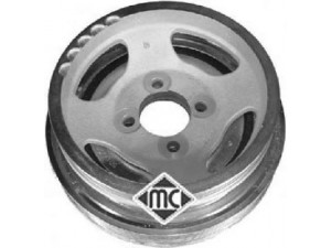 Metalcaucho 05041 skriemulys, alkūninis velenas 
 Diržinė pavara -> Dirželio skriemulys
55182506
