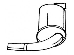 AKS DASIS SG11400 vidurinis duslintuvas