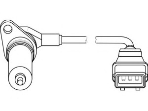 TOPRAN 111 364 RPM jutiklis, variklio valdymas 
 Variklis -> Variklio elektra
028 907 319B, 1 051 046, 95VW6C315CA