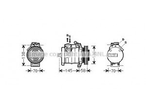 AVA QUALITY COOLING MSAK494 kompresorius, oro kondicionierius 
 Oro kondicionavimas -> Kompresorius/dalys
0012306911