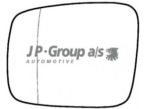 JP GROUP 1189303270 veidrodėlio stiklas, išorinis veidrodėlis 
 Kėbulas -> Keleivių kabina -> Veidrodėlis
701857521Q