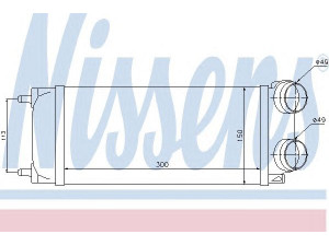NISSENS 96718 tarpinis suslėgto oro aušintuvas, kompresorius 
 Variklis -> Oro tiekimas -> Įkrovos agregatas (turbo/superįkrova) -> Tarpinis suslėgto oro aušintuvas
0384.H5, 0384.H5
