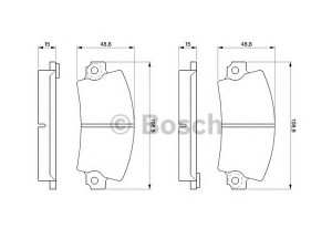 BOSCH 0 986 463 473 stabdžių trinkelių rinkinys, diskinis stabdys 
 Techninės priežiūros dalys -> Papildomas remontas
4248 61, 4250 10, 4250 67, 4248 61