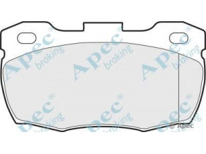 APEC braking PAD897 stabdžių trinkelių rinkinys, diskinis stabdys 
 Techninės priežiūros dalys -> Papildomas remontas
SFP000140, SFP000260, STC1275
