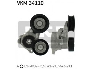 SKF VKM 34110 įtempiklio skriemulys, V formos rumbuotas diržas 
 Diržinė pavara -> V formos rumbuotas diržas/komplektas -> Įtempiklio skriemulys
1352451, 1367254, 4M5Q 6A228 ED