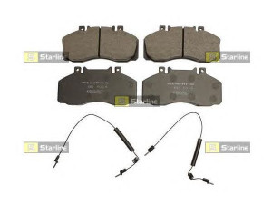 STARLINE BD T014 stabdžių trinkelių rinkinys, diskinis stabdys 
 Techninės priežiūros dalys -> Papildomas remontas
0014201520, 0024205720, 0024206220
