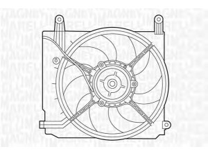 MAGNETI MARELLI 069422388010 ventiliatorius, radiatoriaus 
 Aušinimo sistema -> Oro aušinimas
EU50001