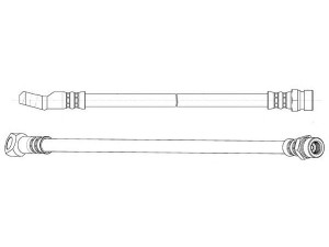KAWE 517004 stabdžių žarnelė
4029285