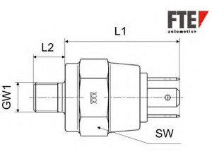 FTE H0360 stabdžių žibinto jungiklis
085.2630, 5516017643, 42031890