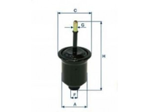 UNIFLUX FILTERS XB242 kuro filtras
