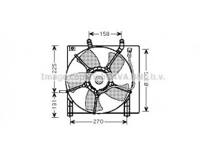 AVA QUALITY COOLING HD7534 ventiliatorius, radiatoriaus 
 Aušinimo sistema -> Oro aušinimas
19015PWJZ01, 19020PMET01, 19030TWAJ51
