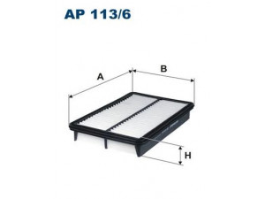 FILTRON AP113/6 oro filtras 
 Techninės priežiūros dalys -> Techninės priežiūros intervalai
PE07133A0A