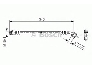 BOSCH 1 987 481 424 stabdžių žarnelė 
 Stabdžių sistema -> Stabdžių žarnelės
1452070, 1487148, 1510215, 6G91 2282-DF