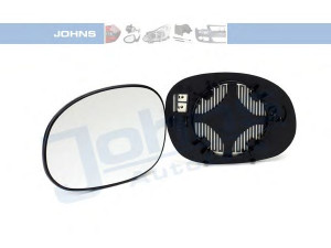 JOHNS 23 07 37-81 veidrodėlio stiklas, išorinis veidrodėlis 
 Kėbulas -> Keleivių kabina -> Veidrodėlis
00008151GE, 8151 GE, 8151GE