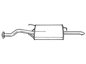AKS DASIS SG65614 galinis duslintuvas