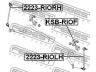 FEBEST 2223-RIOLH šarnyro stabilizatorius
54830-1E000, 54830-1G000