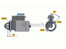 BOSCH 0 001 109 330 starteris 
 Elektros įranga -> Starterio sistema -> Starteris
RE 50 892 2