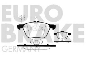 EUROBRAKE 5502224754 stabdžių trinkelių rinkinys, diskinis stabdys 
 Techninės priežiūros dalys -> Papildomas remontas
1133446, 1133446, 1237133, 1M2J2K021AA