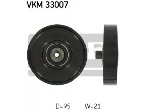 SKF VKM 33007 kreipiantysis skriemulys, V formos rumbuotas diržas 
 Diržinė pavara -> V formos rumbuotas diržas/komplektas -> Laisvasis/kreipiamasis skriemulys
5751.21, 5751.21