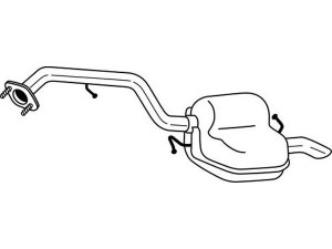 AKS DASIS SG34627 galinis duslintuvas