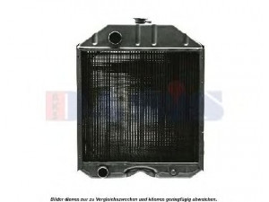 AKS DASIS 440166N radiatorius, variklio aušinimas
