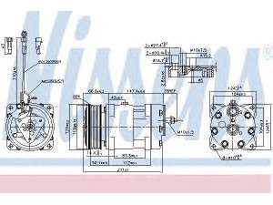 NISSENS 89470 kompresorius, oro kondicionierius 
 Oro kondicionavimas -> Kompresorius/dalys
1402081, 1405137, 1408950, 1655564
