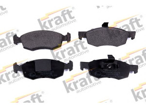 KRAFT AUTOMOTIVE 6003415 stabdžių trinkelių rinkinys, diskinis stabdys 
 Techninės priežiūros dalys -> Papildomas remontas
77362205, 77363496