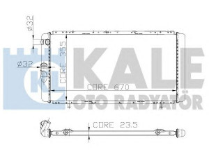 KALE OTO RADYATÖR 208500 radiatorius, variklio aušinimas 
 Aušinimo sistema -> Radiatorius/alyvos aušintuvas -> Radiatorius/dalys
77 00 764 838, 77 00 785 734, 7700785734