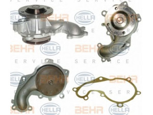 HELLA 8MP 376 800-641 vandens siurblys 
 Aušinimo sistema -> Vandens siurblys/tarpiklis -> Vandens siurblys
1 079 085, 1 104 115, 1 131 878